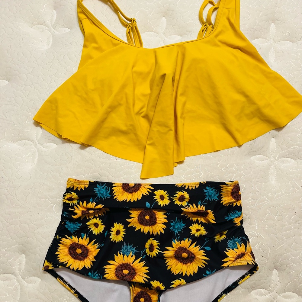 High waisted bikini